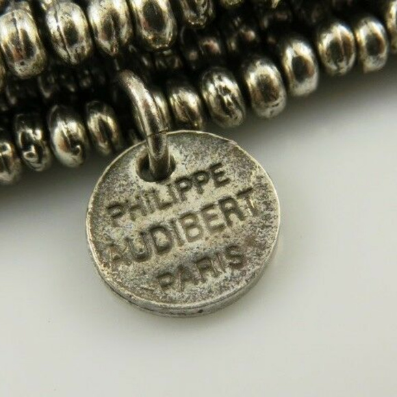 Philippe Audibert Bracelet w/ Rhinestone Panels - Picture 3 of 8